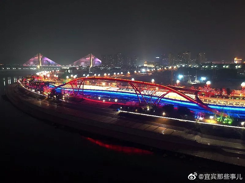 超美超震撼宜宾网红景点催科山夜景改造升级后马上亮相