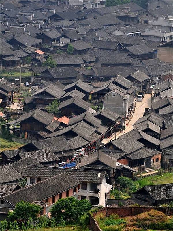 高椅古村,中国十佳古村之一,位于湘西南的会同县