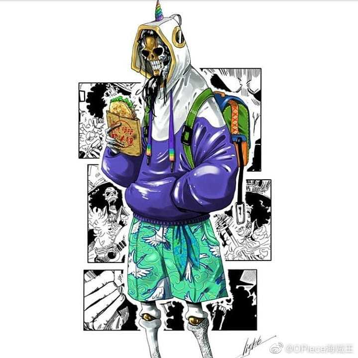 海贼有嘻哈酷到没朋友潮到不敢认opiece海贼王