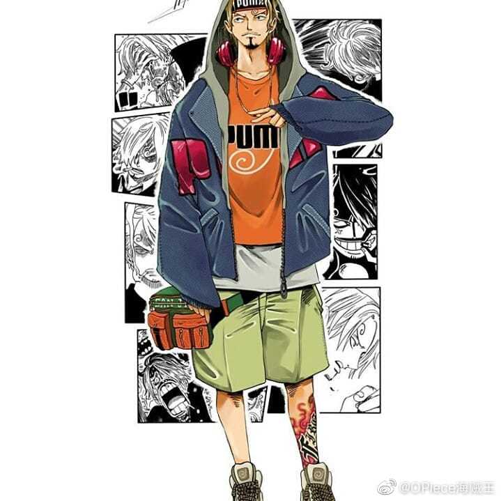 海贼有嘻哈酷到没朋友潮到不敢认opiece海贼王