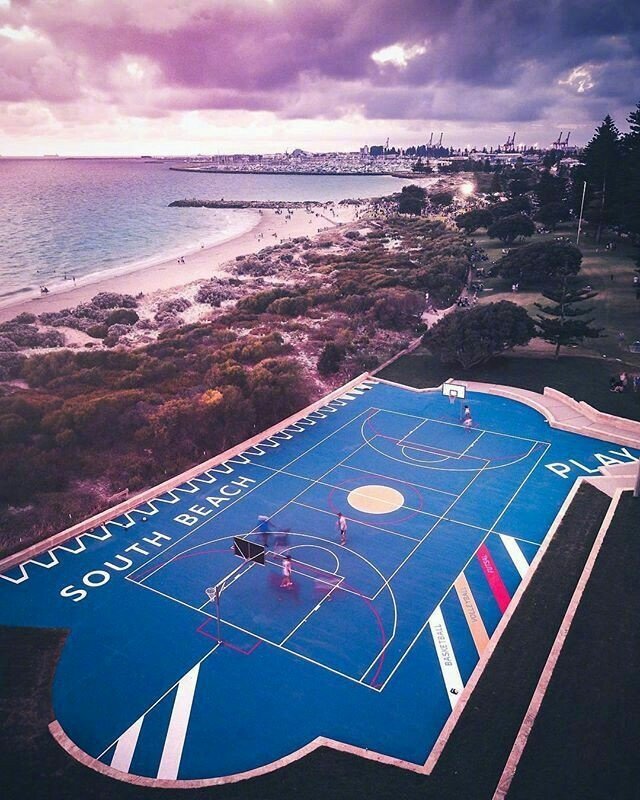 你心目中的最美篮球场是什么样?_高清图集_新浪网