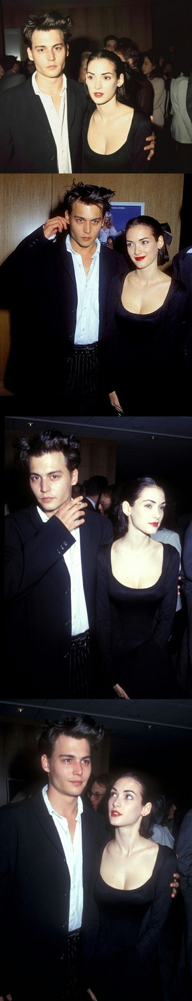 那时候的约翰尼·德普&薇诺娜·瑞德