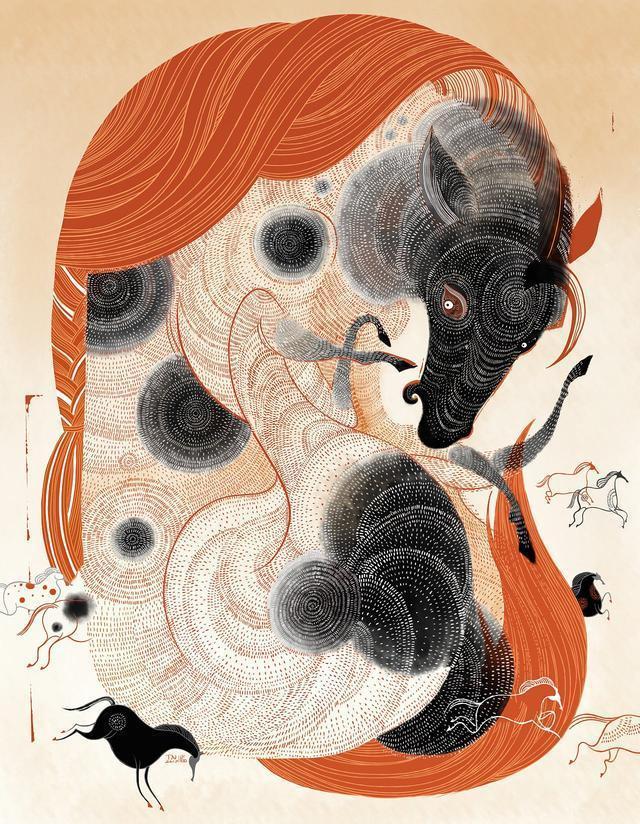 来自插画师@@victo倪传婧 的作品