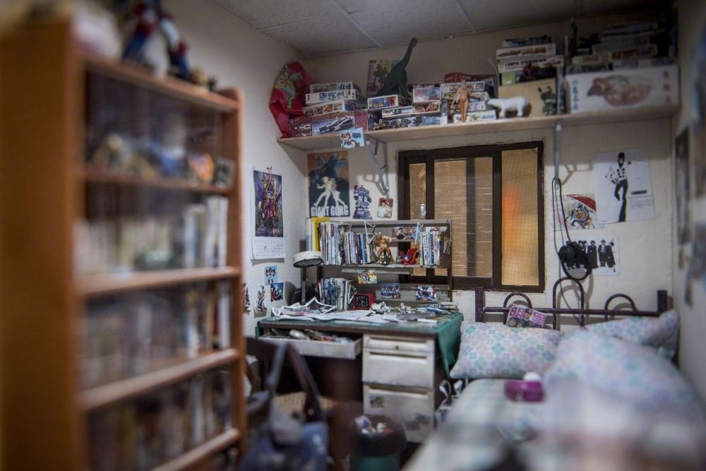 看起来像是所有宅男的梦想屋,实际上