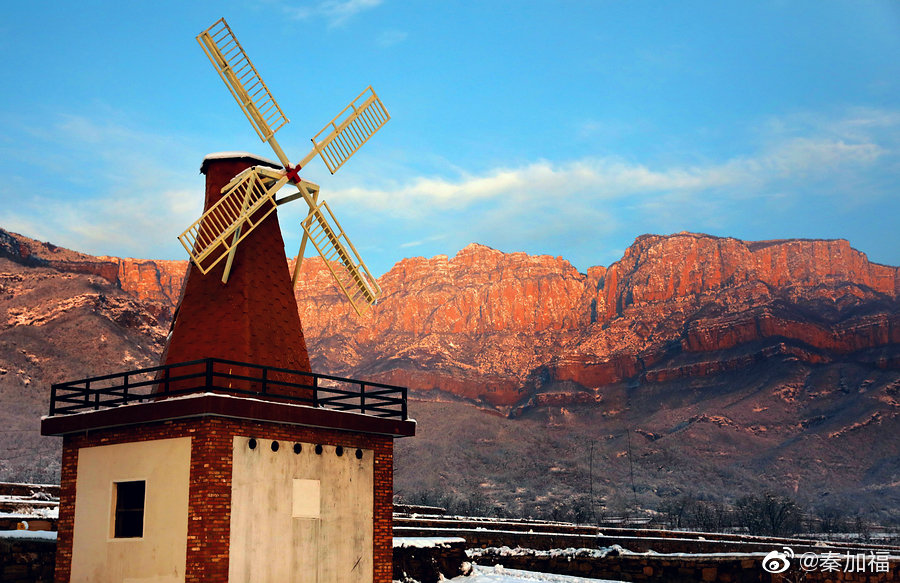 雪后初晴,皇后镇止坊村演绎了一场极致的视觉盛宴_高清图集_新浪网