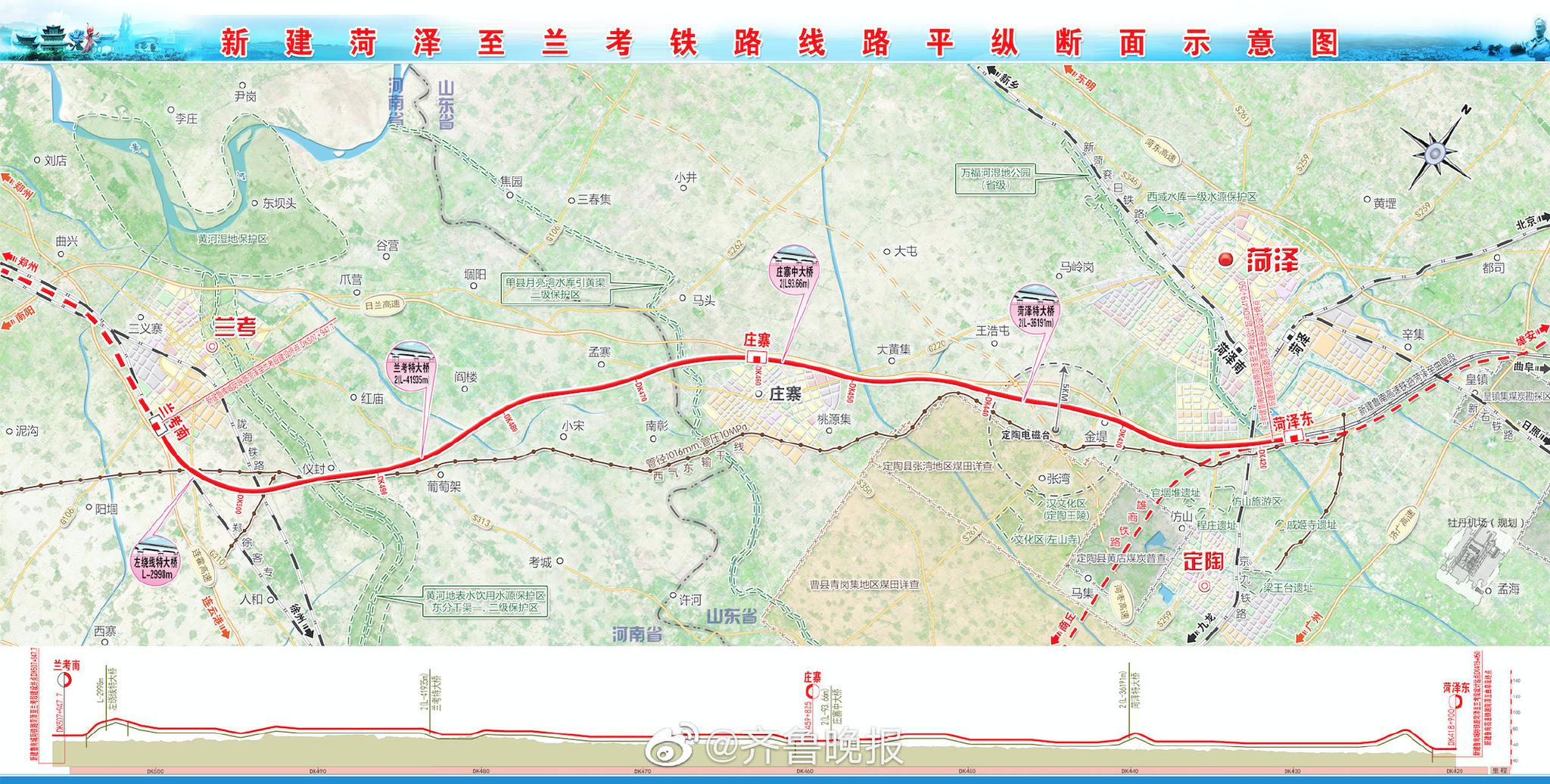 鲁南高铁菏兰段