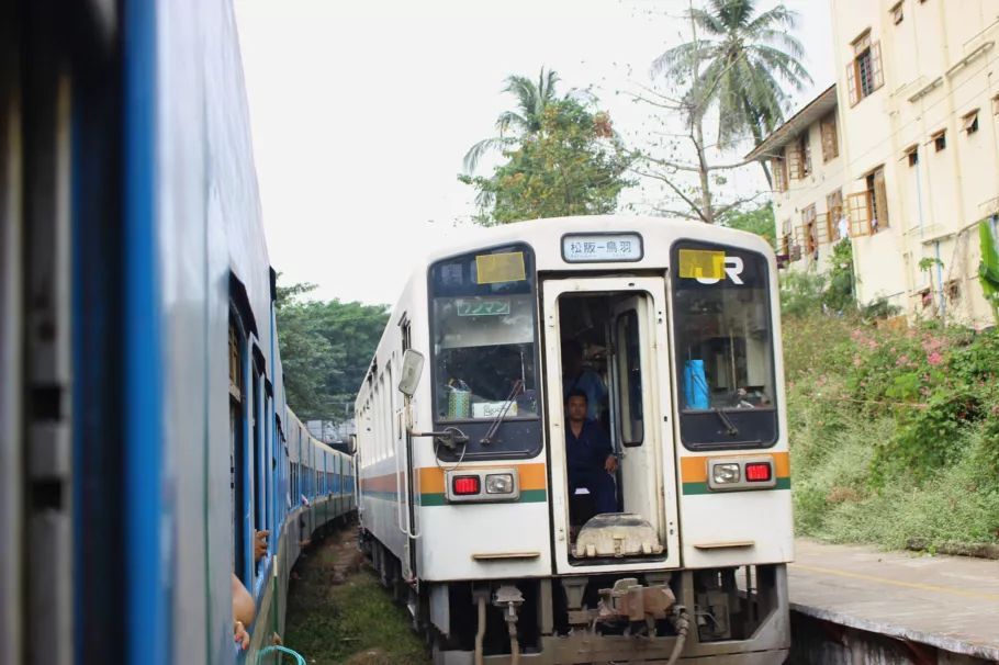 仰光| 不只共享单车,日本jr列车,韩国公车的"尸体"都在这里复活