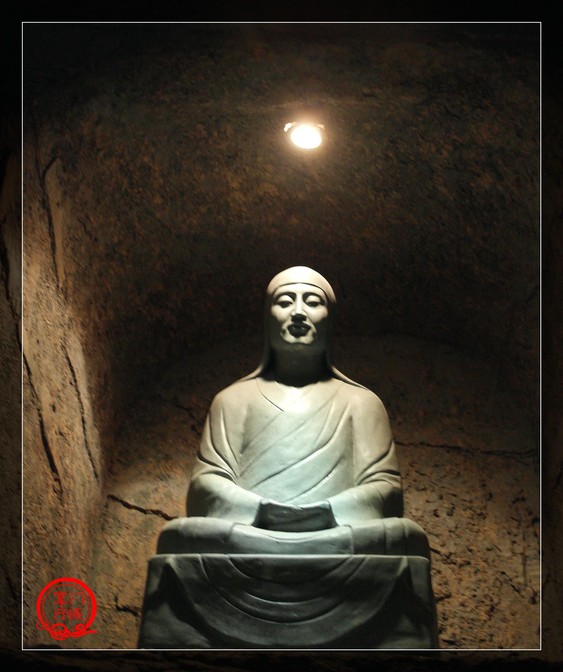 我在江苏寺庙看到了泗州大圣的真身舍利