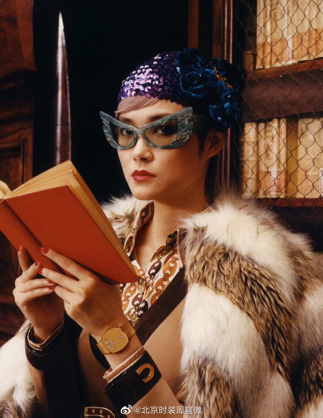 gucci品牌大使@李宇春 倾情演绎全新腕表首饰广告形象大片