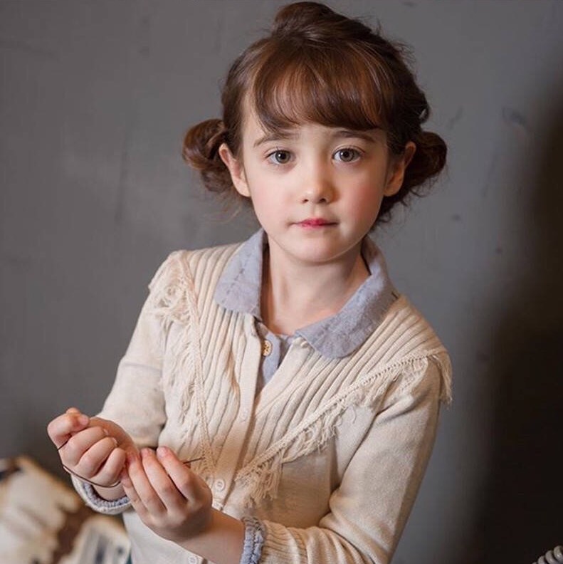 高颜值韩英混血童模 希瑟heather 如果有酱紫一个女儿 人生大概也圆满