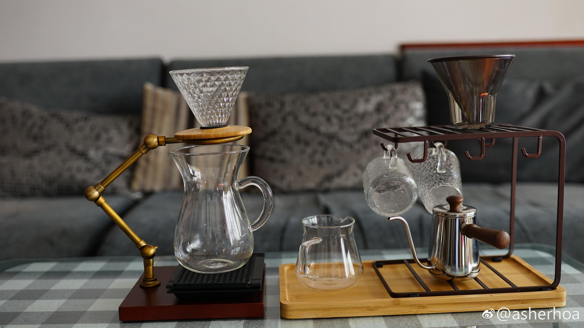 刚刚冲的一杯哥伦比亚慧兰庄园瑰夏台湾那边叫艺伎