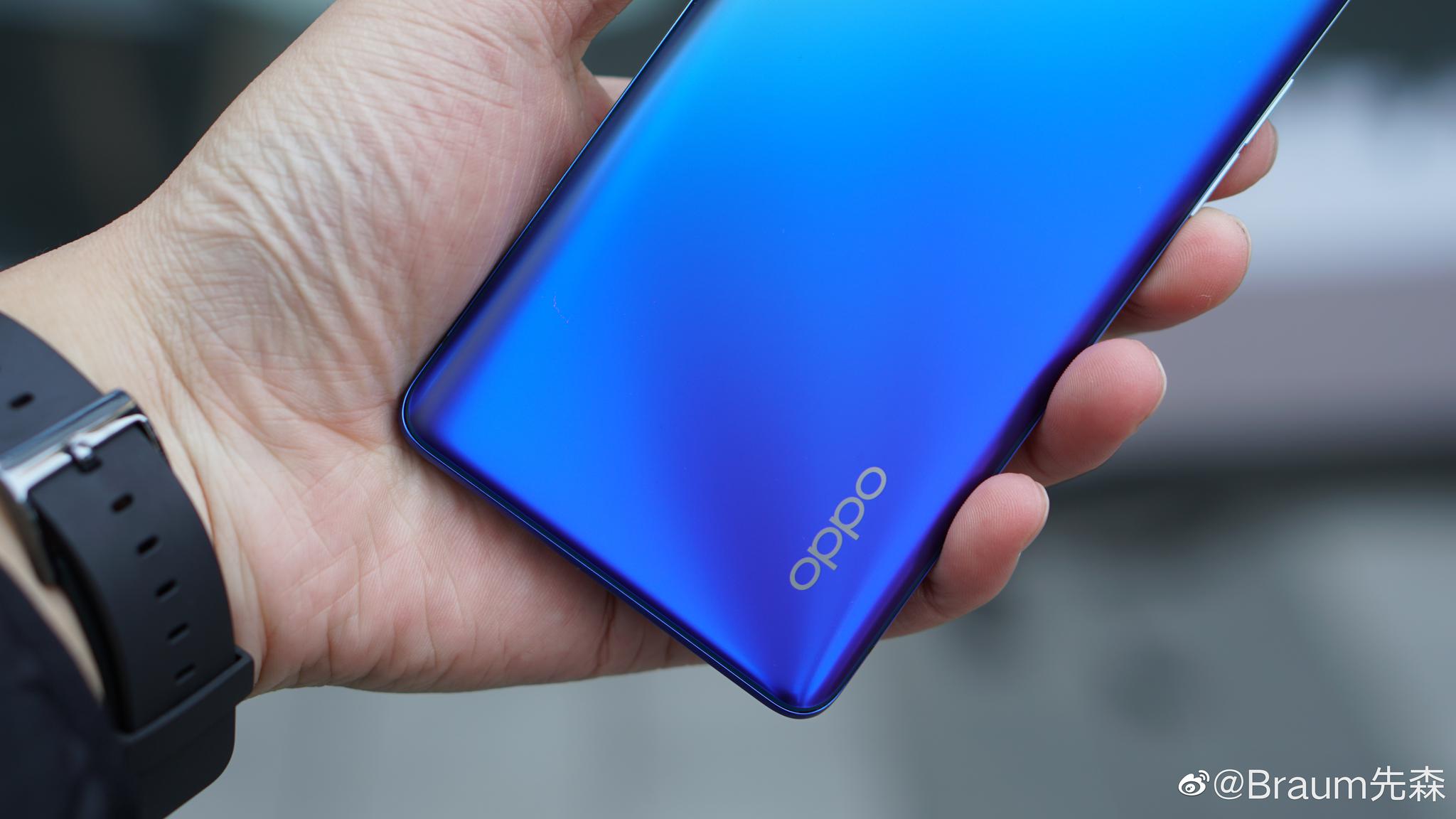 一组opporeno3pro蓝色星夜图赏这机器真的深得我心颜值