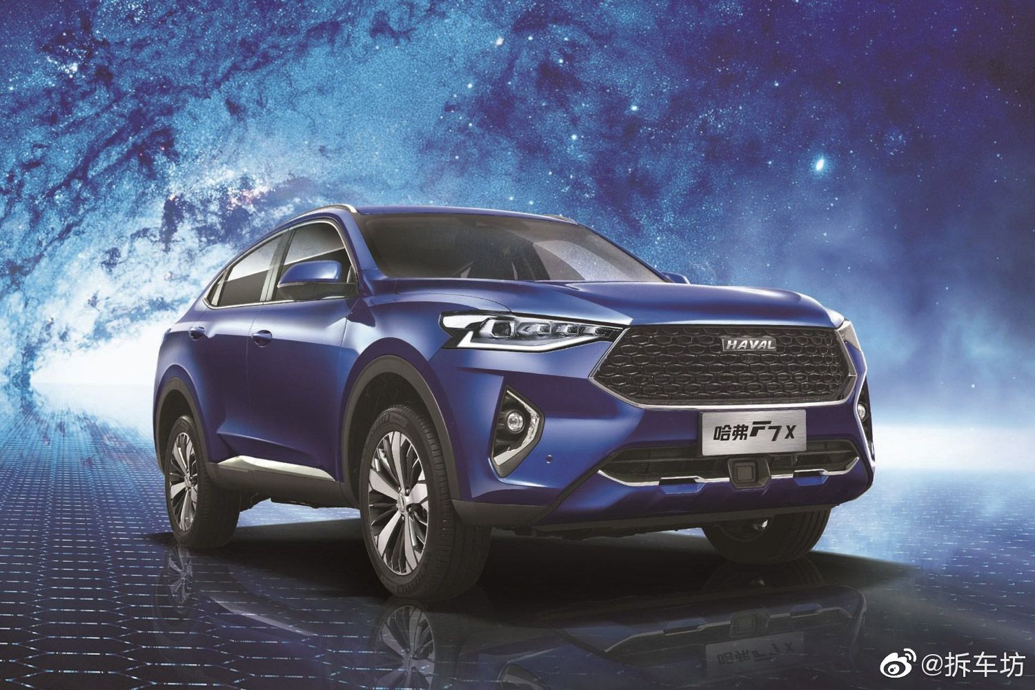 哈弗f7x是哈弗品牌最新推出的轿跑suv是哈弗f7的衍生产品