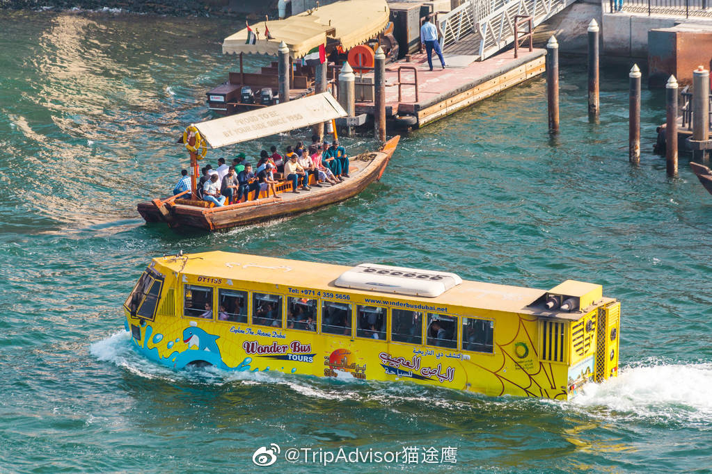 迪拜湾水上巴士abra,威尼斯通达的水上巴士vaporetto