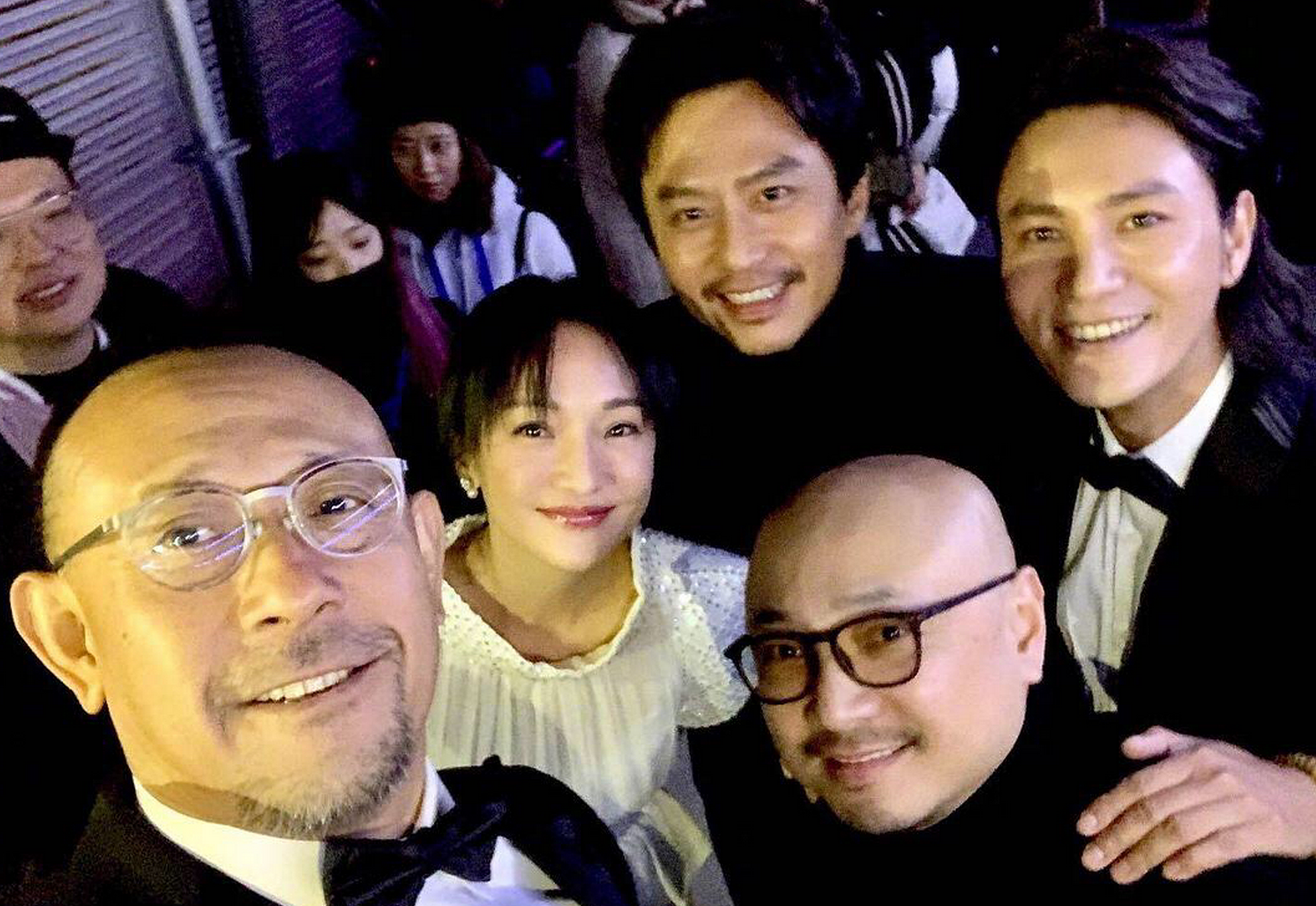 华表奖促多对明星同框,杨幂唐嫣零互动,邓超携合伙人却成大赢家