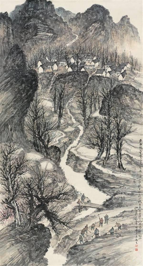 平民画家,长安画派创始人「赵望云」,中国画作品欣赏