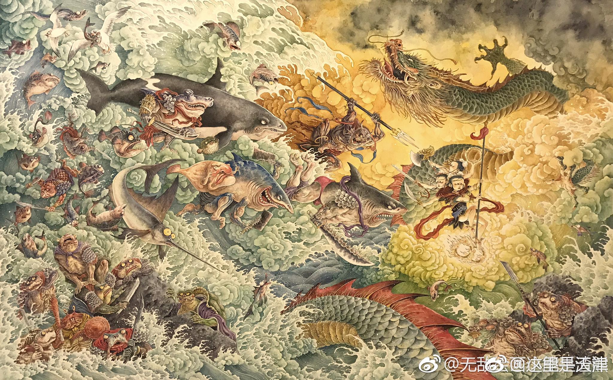 作品来自天津插画师侯亚楠.