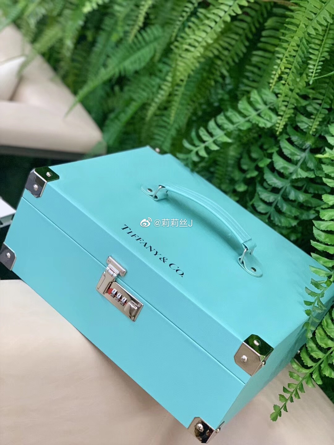 tiffany蒂凡尼蒂凡尼正品月饼礼盒01经典蒂凡尼蓝密码箱月饼