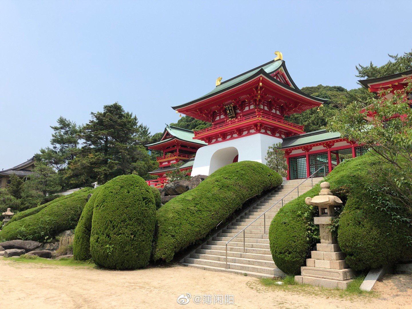 赤间神宫是在日本山口县下关市的神社