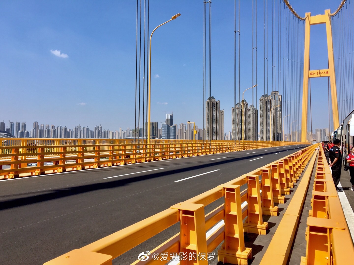我在武汉看金桥杨泗港长江大桥