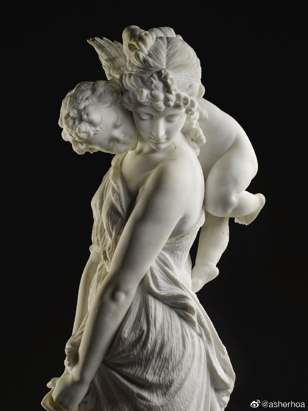 意大利雕塑家安东尼奥·罗塞蒂(antonio rosetti)1880年的作品《维斯