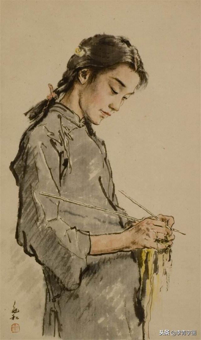 现代水墨人物画一代宗师蒋兆和中国画作品欣赏