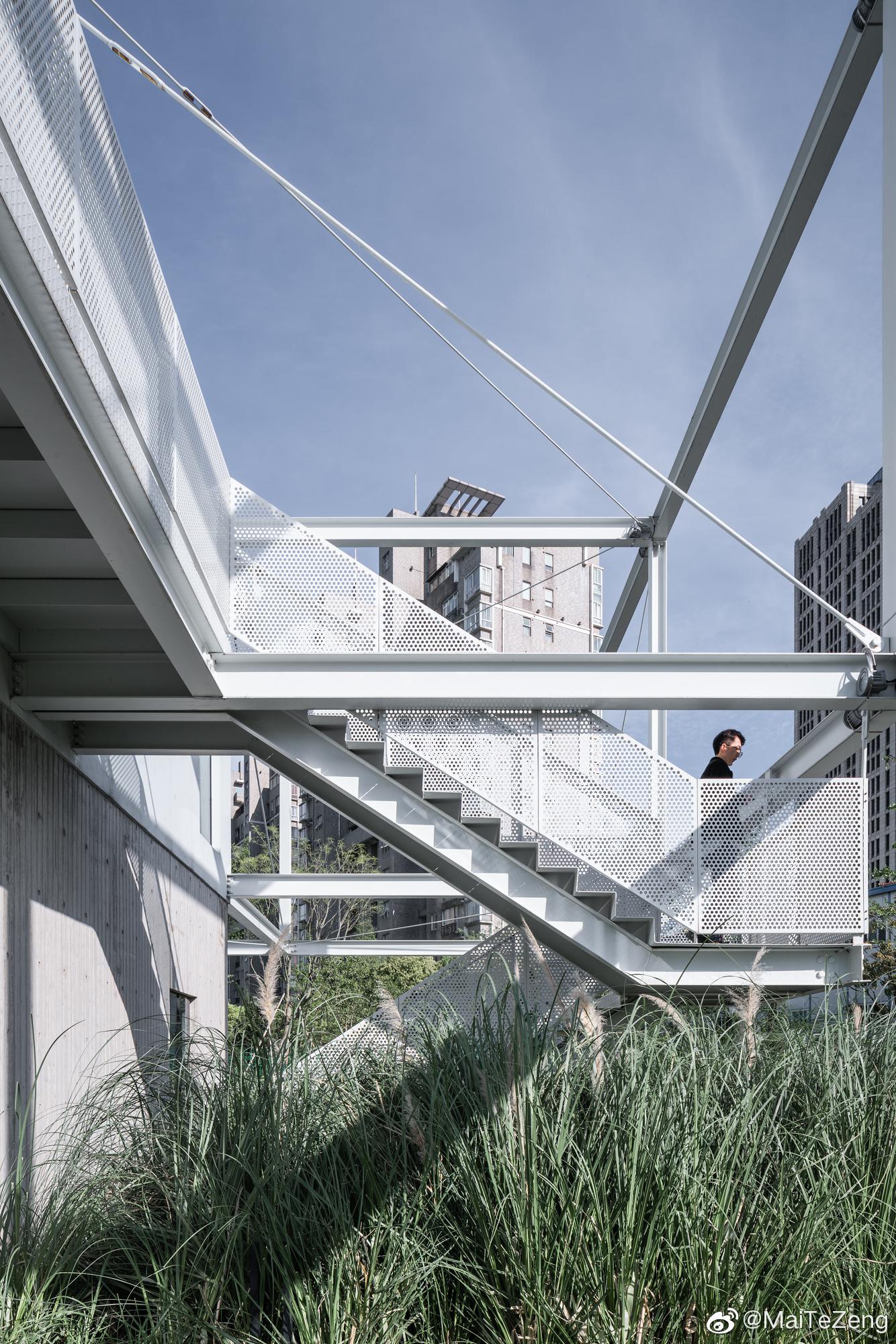 公园的一个小建筑