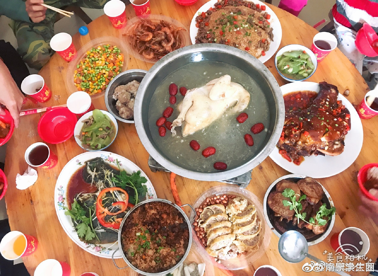 网友称广西酒席一级棒,都是肉菜,扣肉更是一绝!你吃过吗