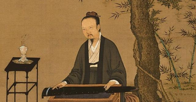 文物听琴图一个亡国皇帝的才情和悲哀