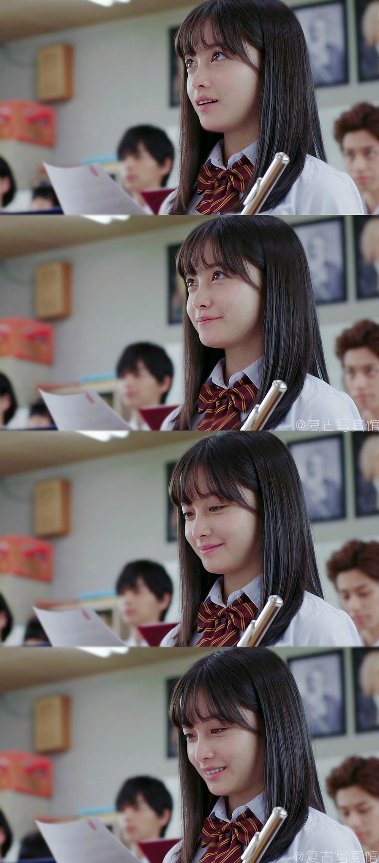 春夏推理事件薄软萌软萌的桥本环奈小天使天生的瞳色超级好看