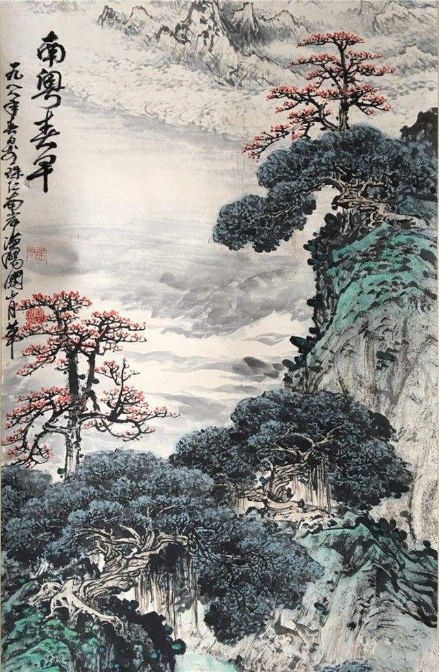 岭南画派代表,"旅行画家"「关山月」,中国画作品欣赏