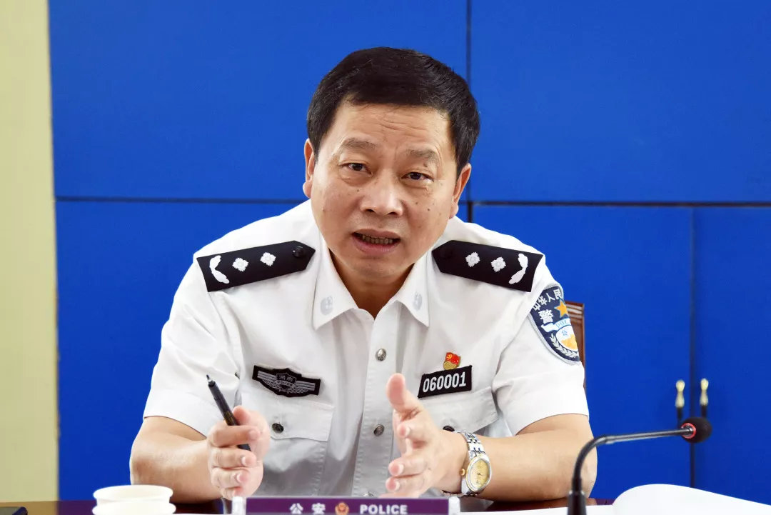 谭学军同志到交警支队调研督导大庆交通安保工作