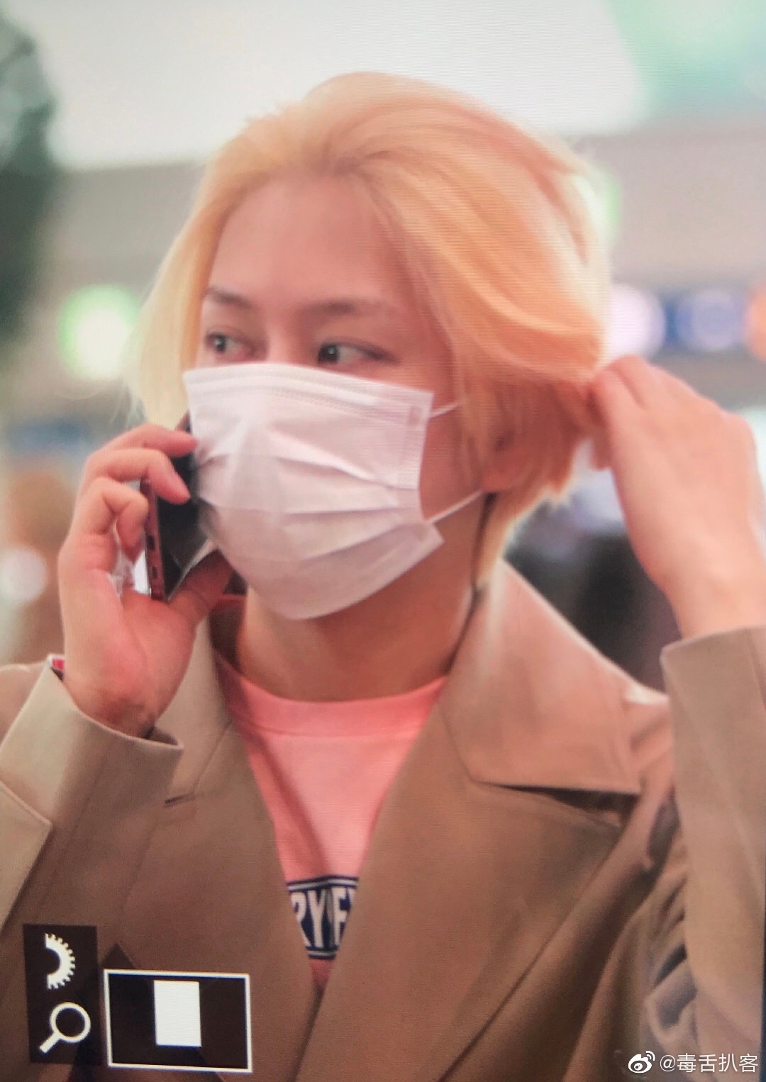 金希澈|仁川机场|金发_新浪新闻