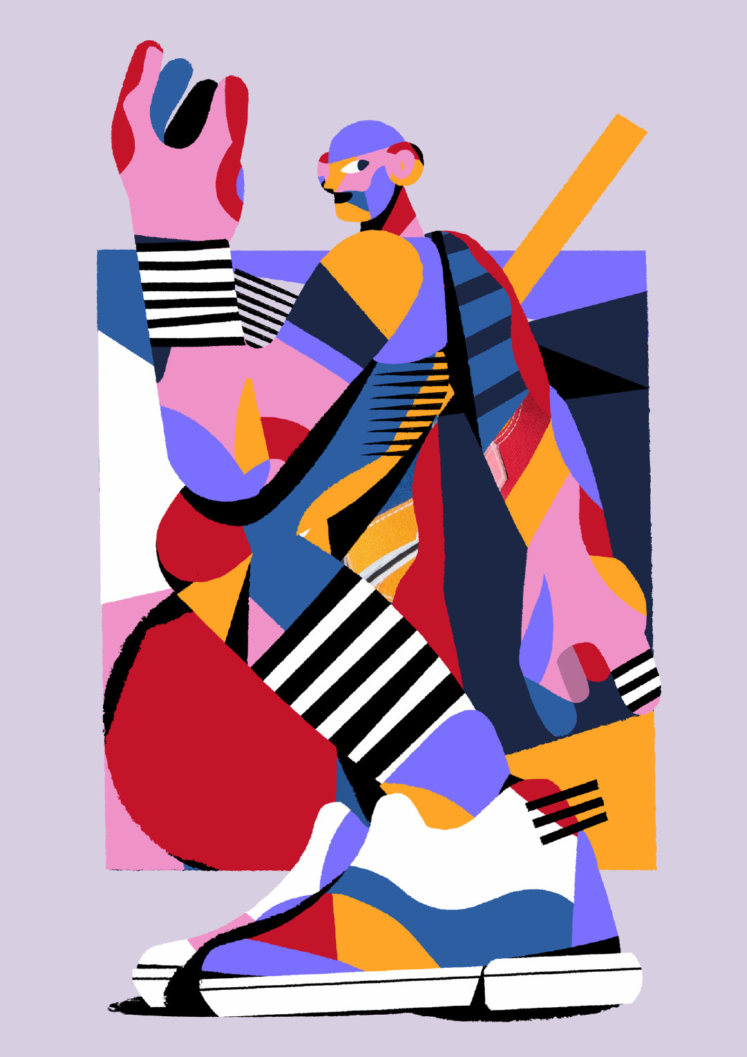 the patchwork boys来自巴西插画师 fernando molina 作品