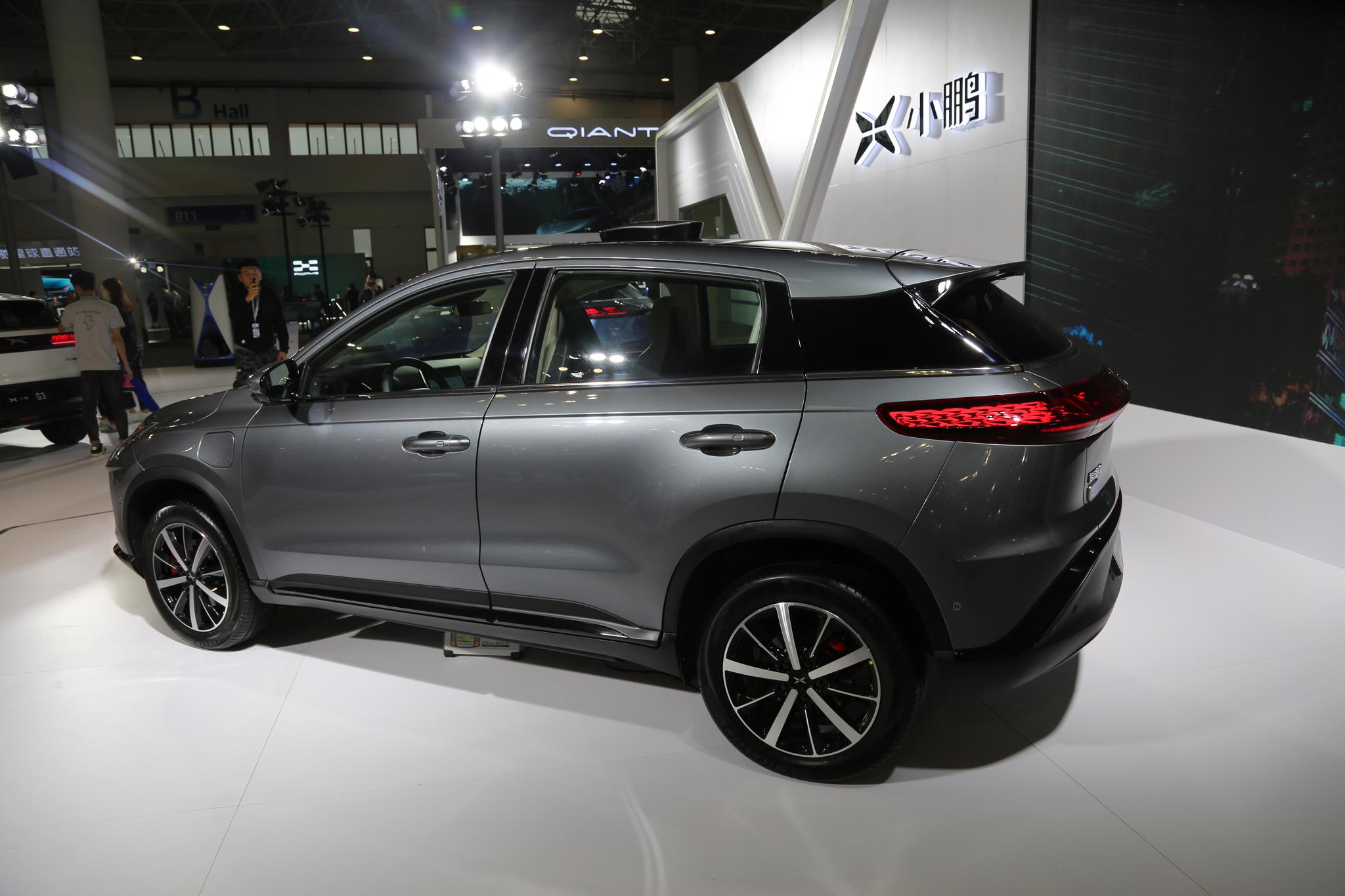 小鹏汽车g3,15万级别互联网基因纯电suv,车展实拍!