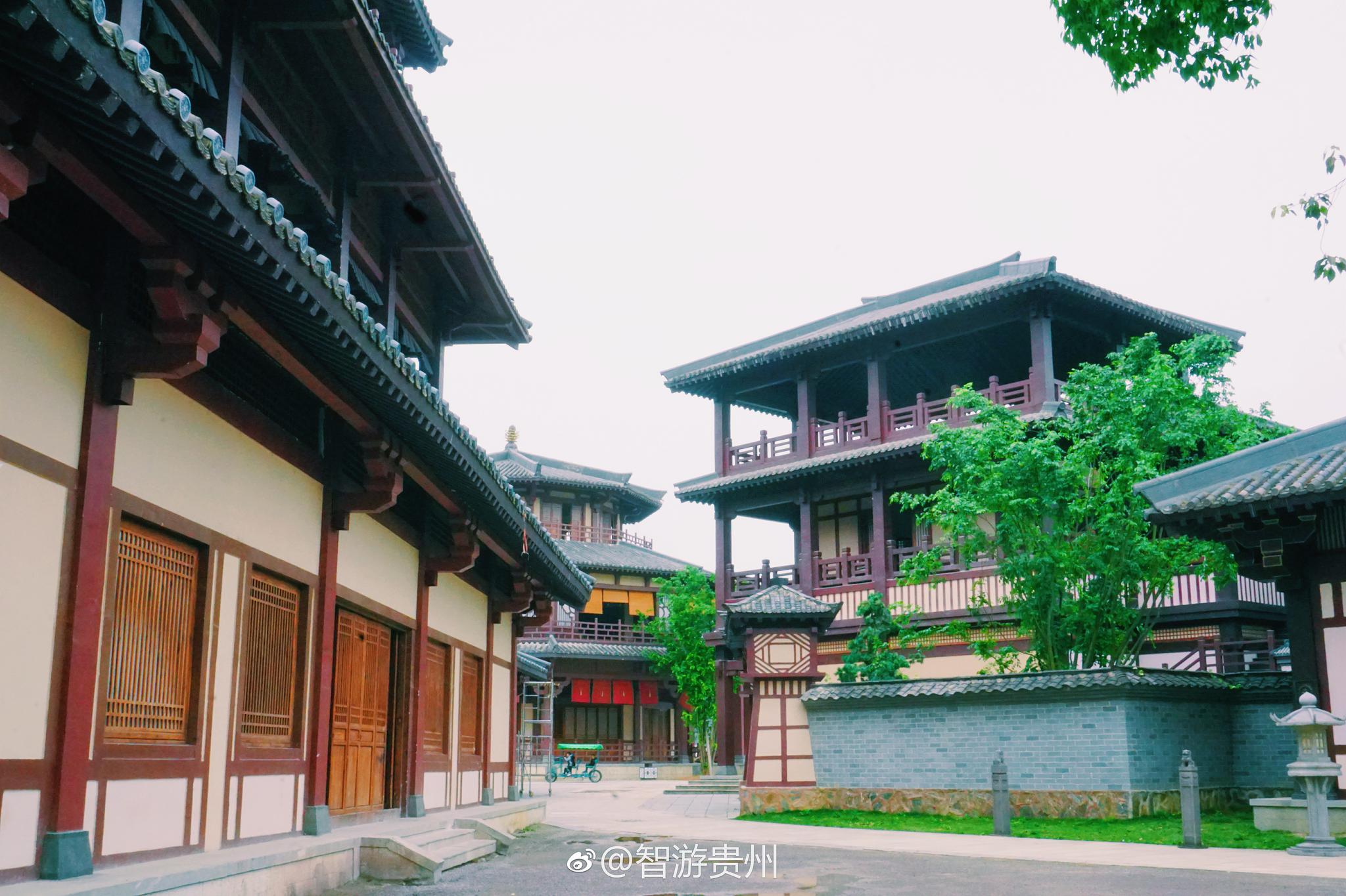 贵州都匀汉唐影视城 雄伟壮观