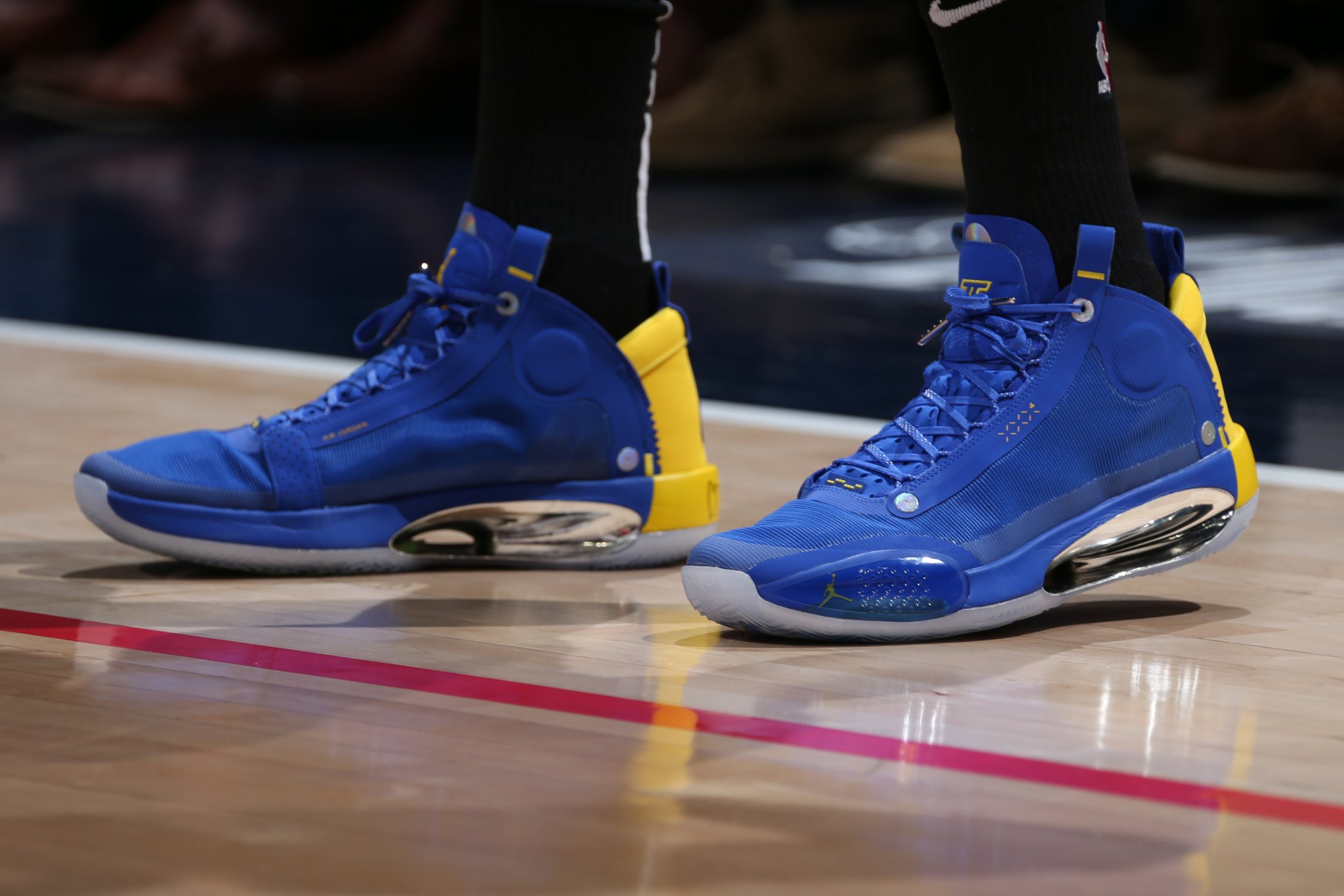 杰森·塔图姆air jordan 34 pe "winner"