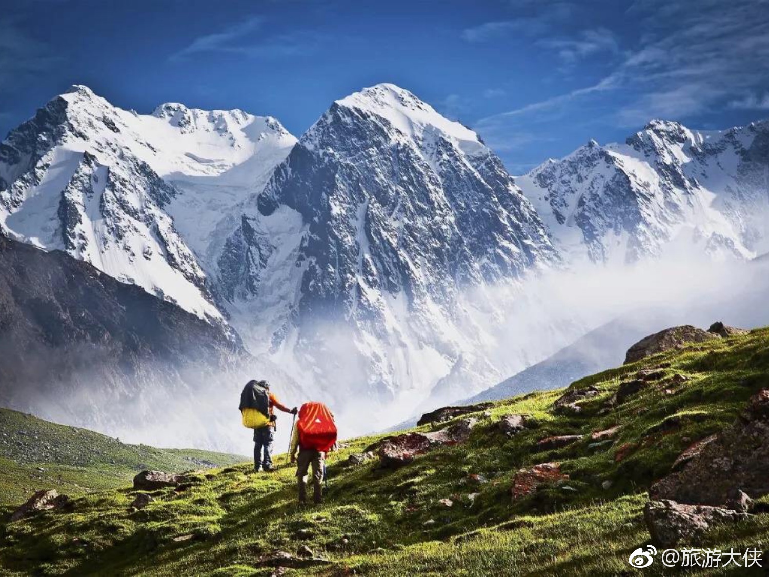 翻越天山,触摸博格达峰|雪山|心灵|自然|只有你|脉搏_新浪新闻