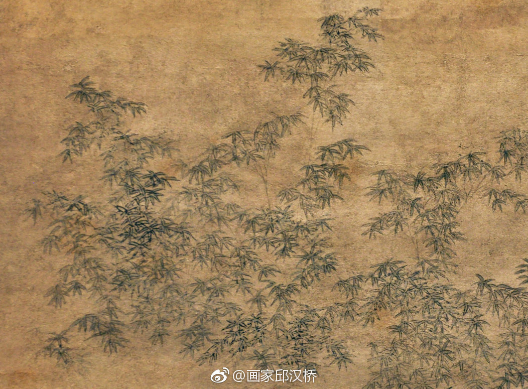 明代 · 仇英 · 《梧竹书堂图》|梧竹书堂图|仇英_新浪新闻