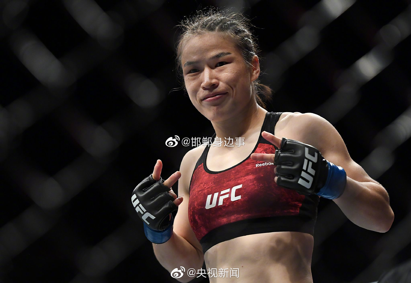 转起!祝贺!中国女拳手42秒战胜世界冠军|世界冠军|张伟丽|量级_新浪新闻