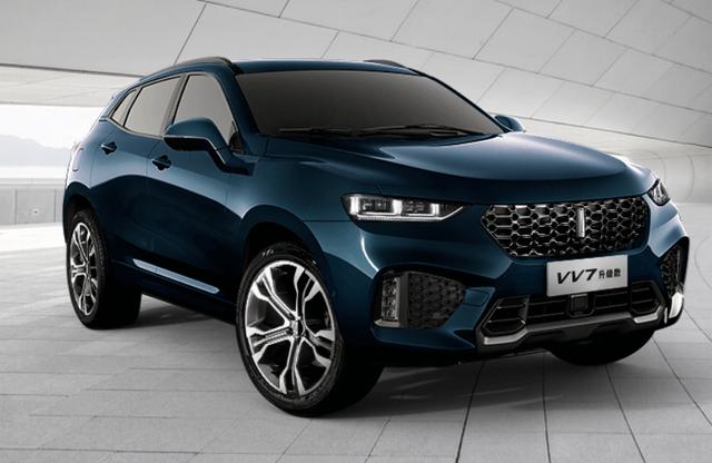 全新魏派vv7今日上市,换装大鸡腿电子档杆,科技豪华双升级-新浪汽车