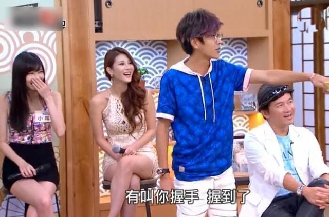 台湾综艺节目大热,就是靠着这样的尺度和镜头,来内地可能会被批