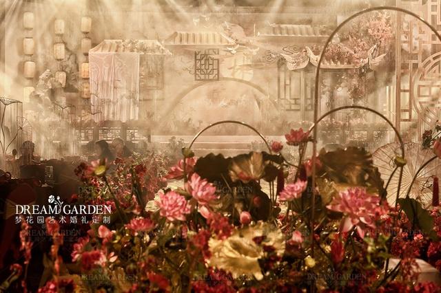 dodowed婚礼案例推荐系列之梦花园艺术婚礼作品《斯人若彩虹》