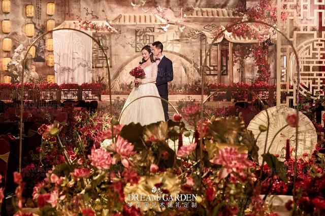 dodowed婚礼案例推荐系列之梦花园艺术婚礼作品《斯人若彩虹》