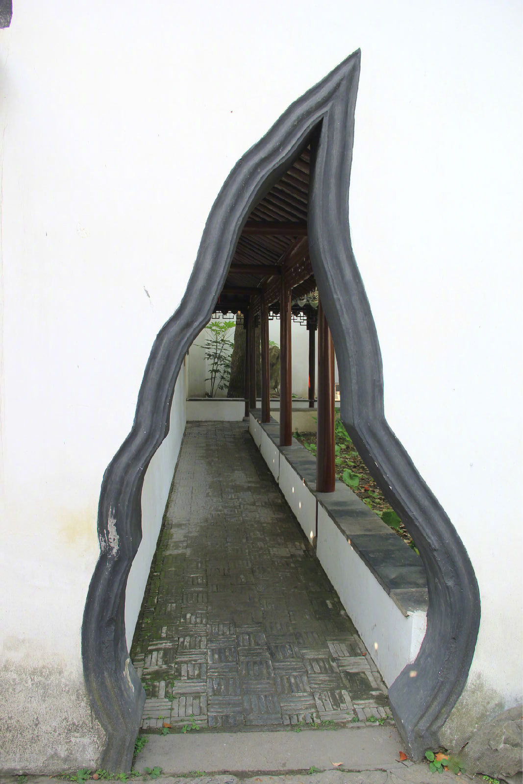 江南园林之美|洞门cr @中国古建设计