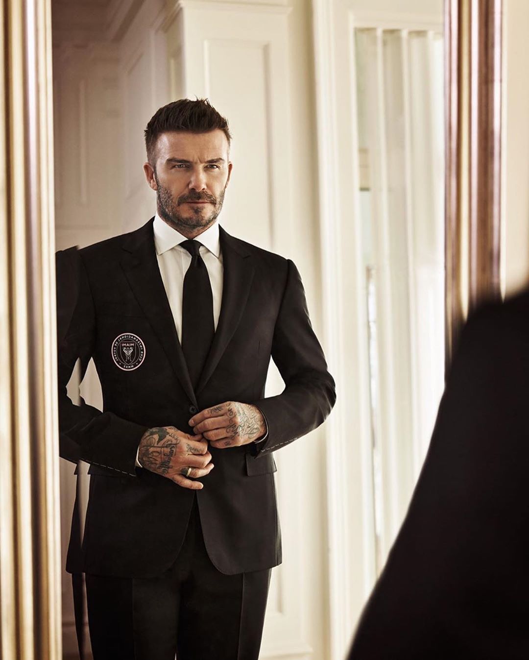 inter miamicf x ralph lauren老板太帅让我们怎么专心看球