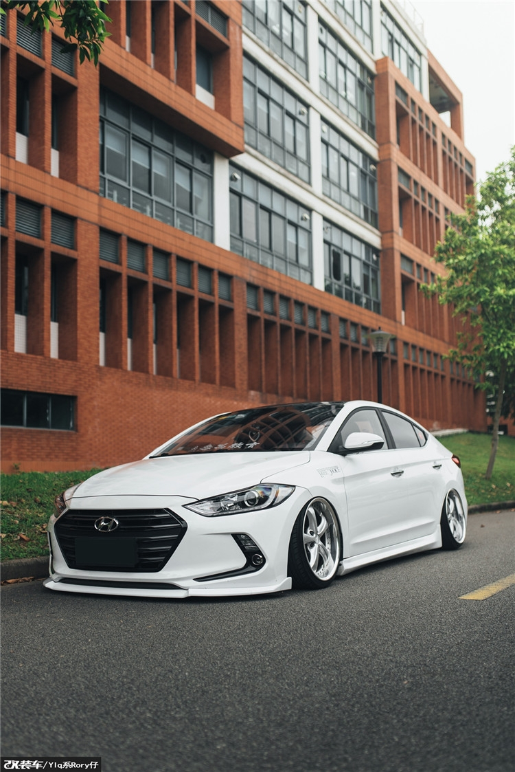 车友打造白净素雅的低趴现代领动有女朋友支持改装太幸福了