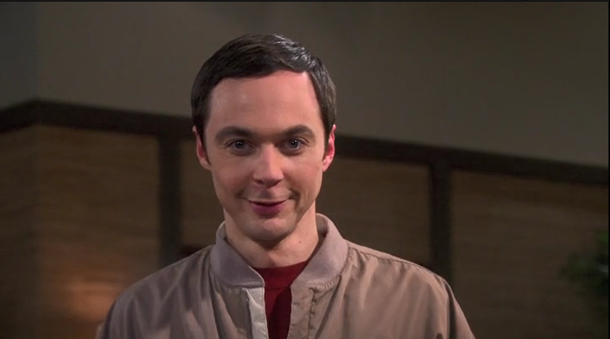 《生活大爆炸》s7e14 谢耳朵见到谁会露出这个表情?