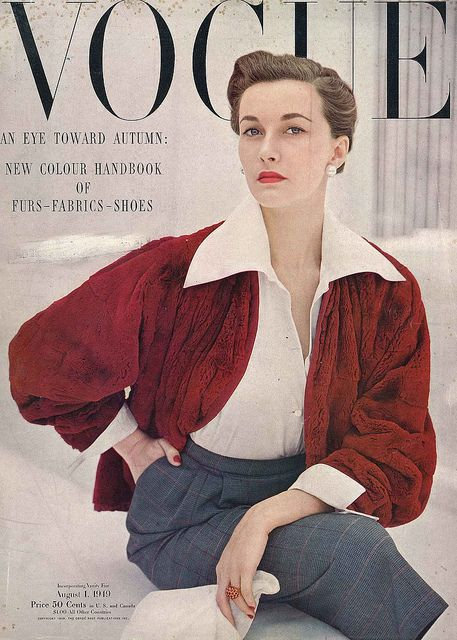 上世纪《vogue》封面 ,潮流易逝,风格永存.