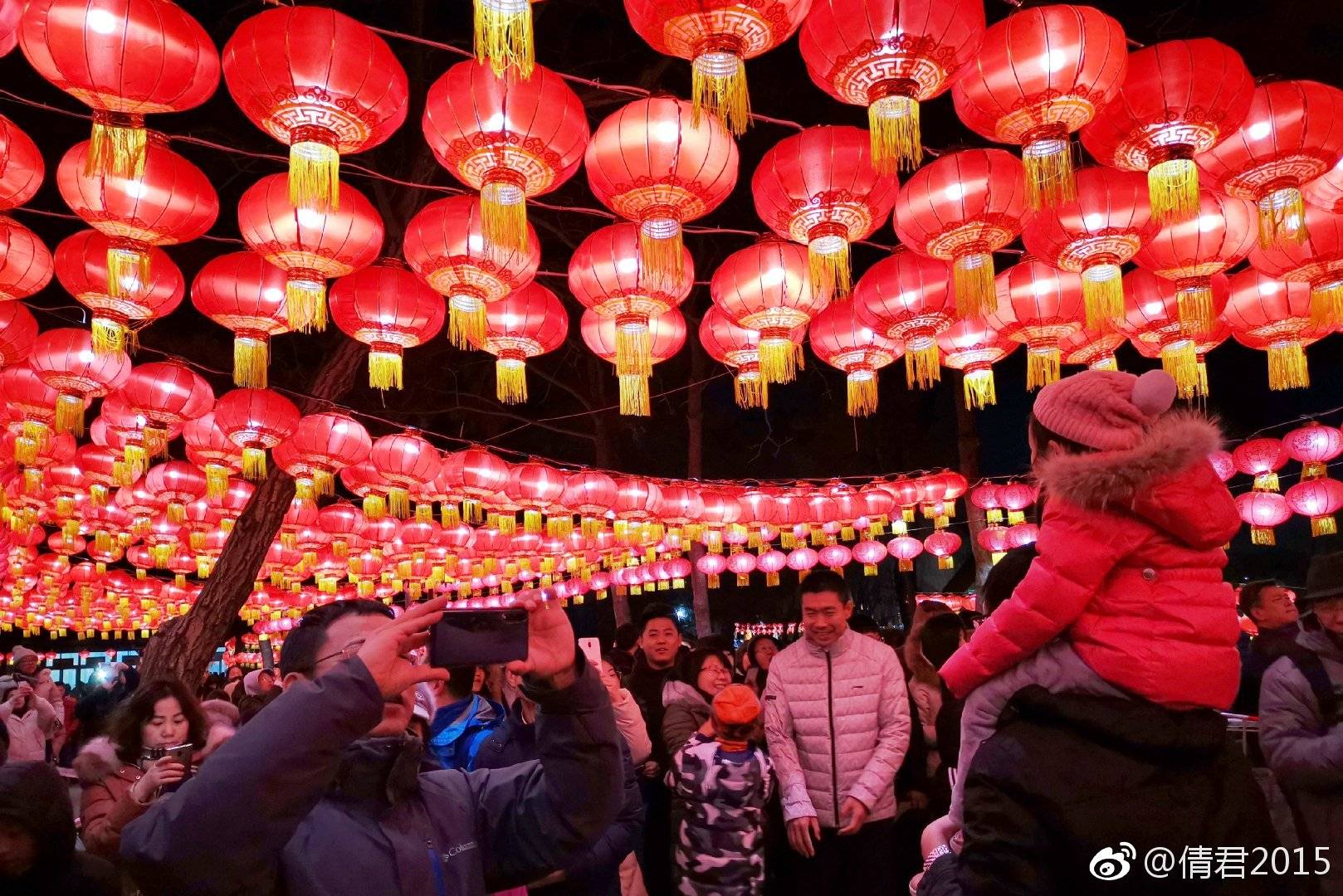 北京圆明园元宵节灯会观灯 @倩君2015